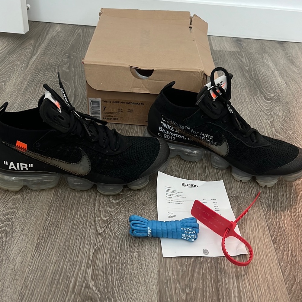 Nike air vapor max X Off White